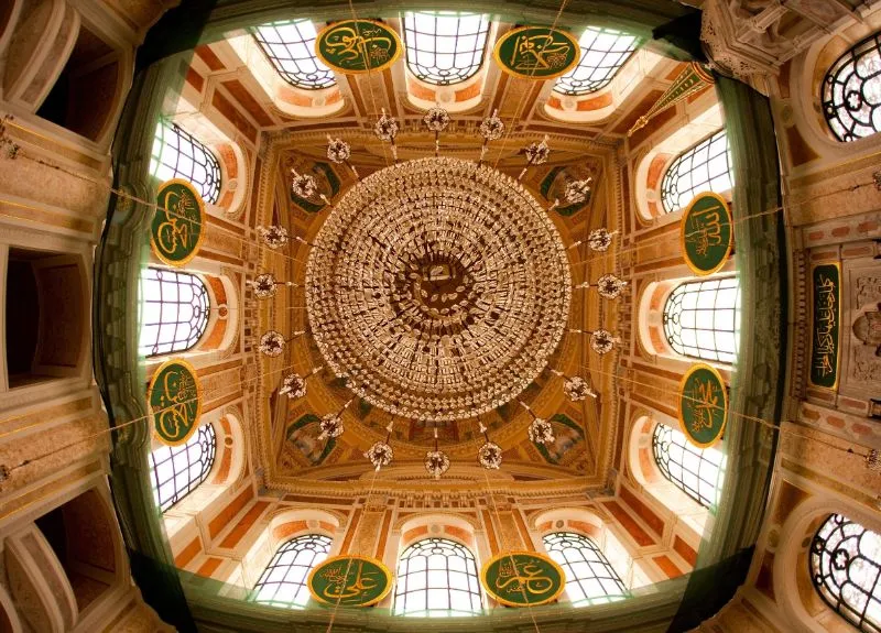 Bebek Mosque, built in 1913 in the First National Architectural style