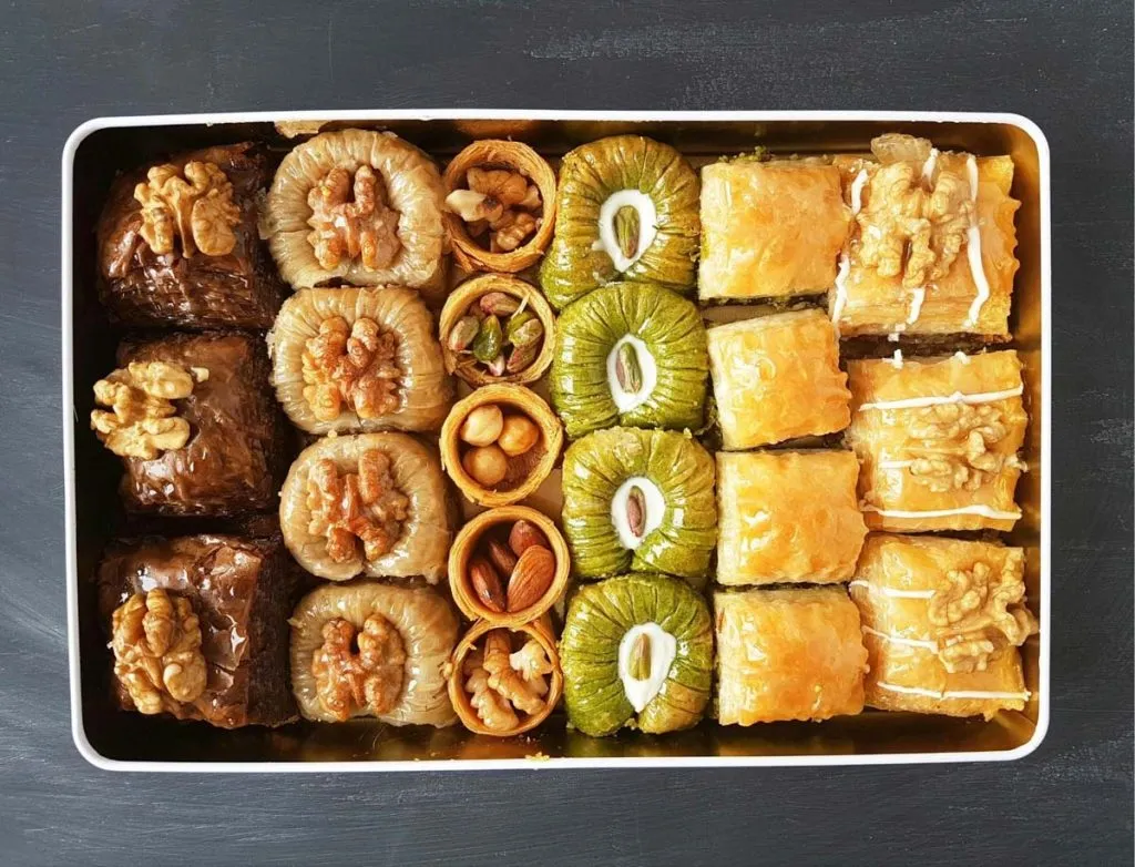 A traditional Turkish Food: Baklava