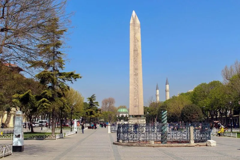 Sultanahmet Square in winter