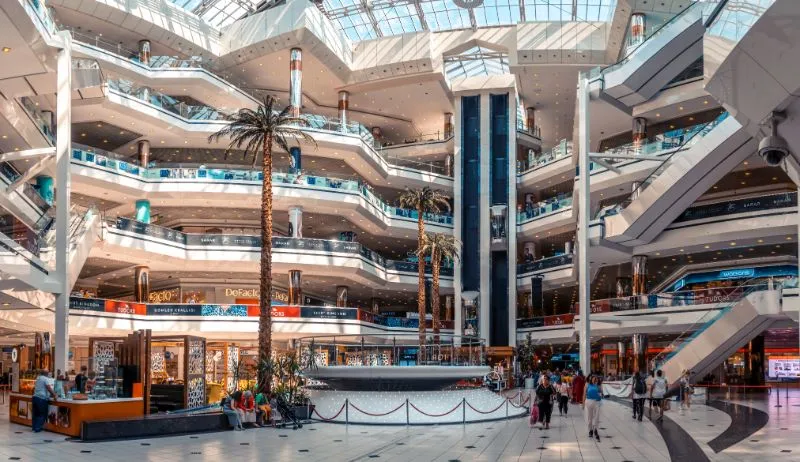 Cevahir shopping mall in Istanbul