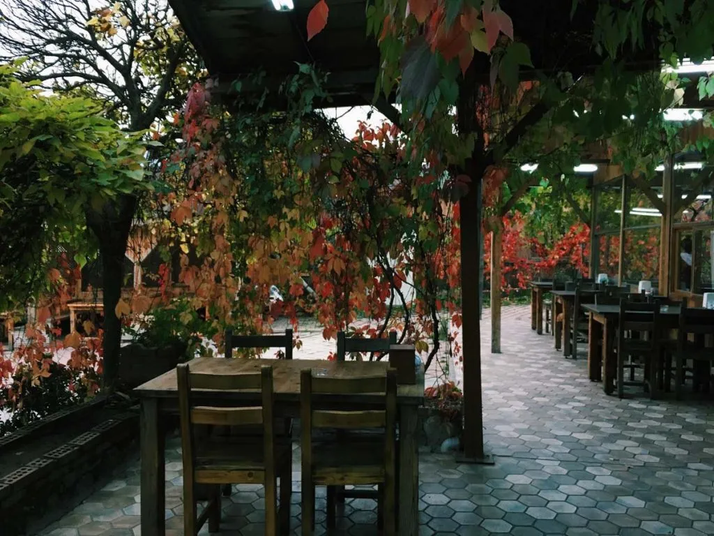 Village-style gözleme house Mola Gözleme Evi outside central Istanbul