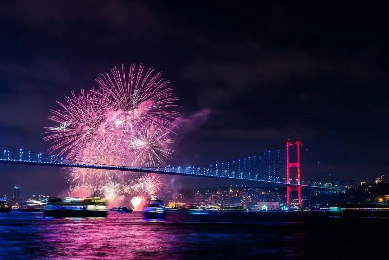 New Year celebrations in Istanbul