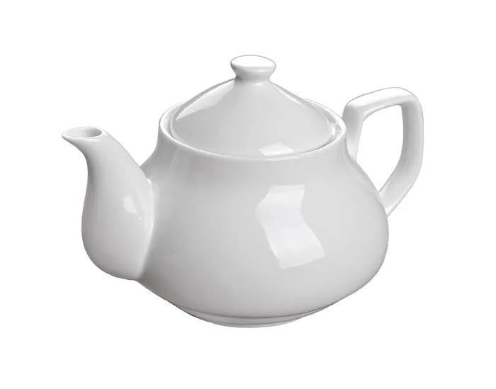 How to make Turkish tea: White teapot for brewing Turkish tea