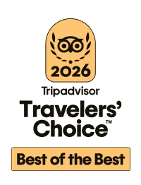 Tripadvisor Travelers' Choice Best of the Best 2026 badge