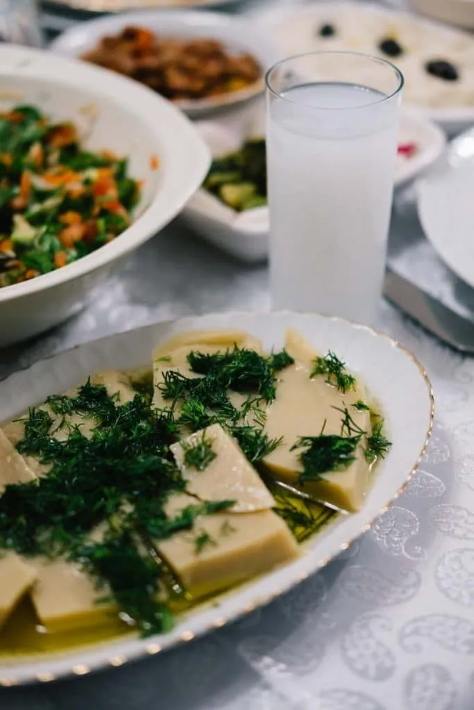 Turkish raki and Turkish meze