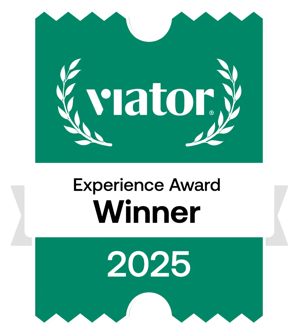 Viator Experience Award Winner 2025 badge