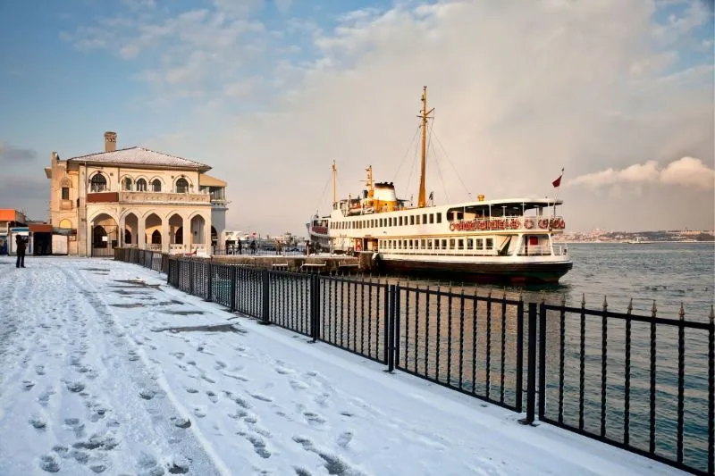 Winter morning in Istanbul