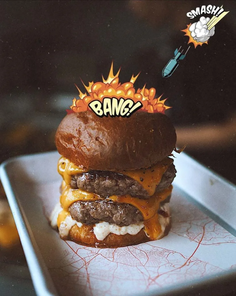 Zula burger, it is one of the best burger in Istanbul